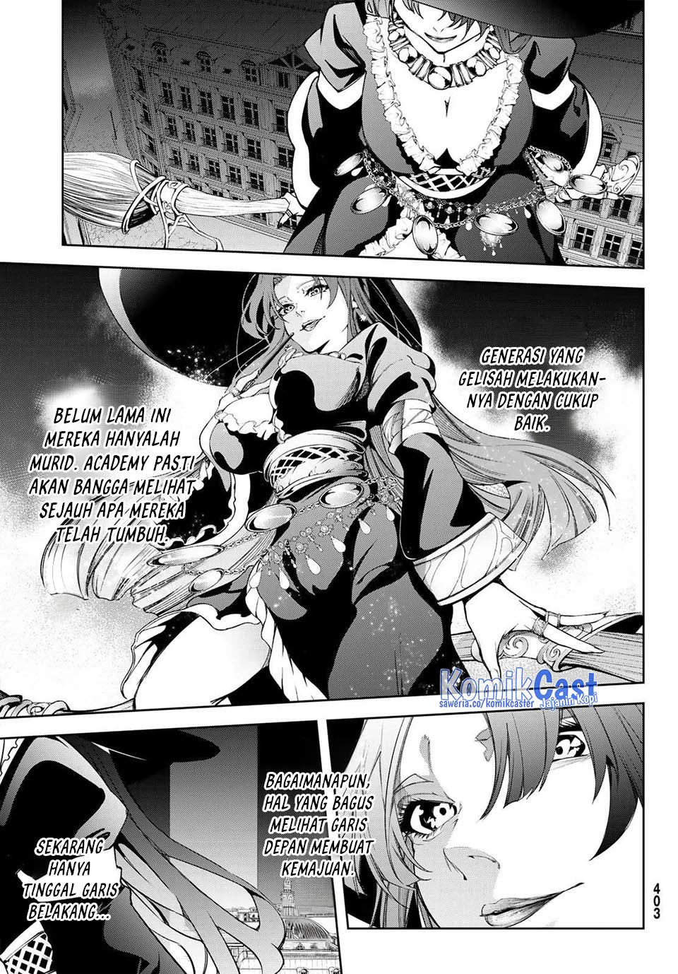 Tsue to Tsurugi no Wistoria Chapter 51 - halaman 38