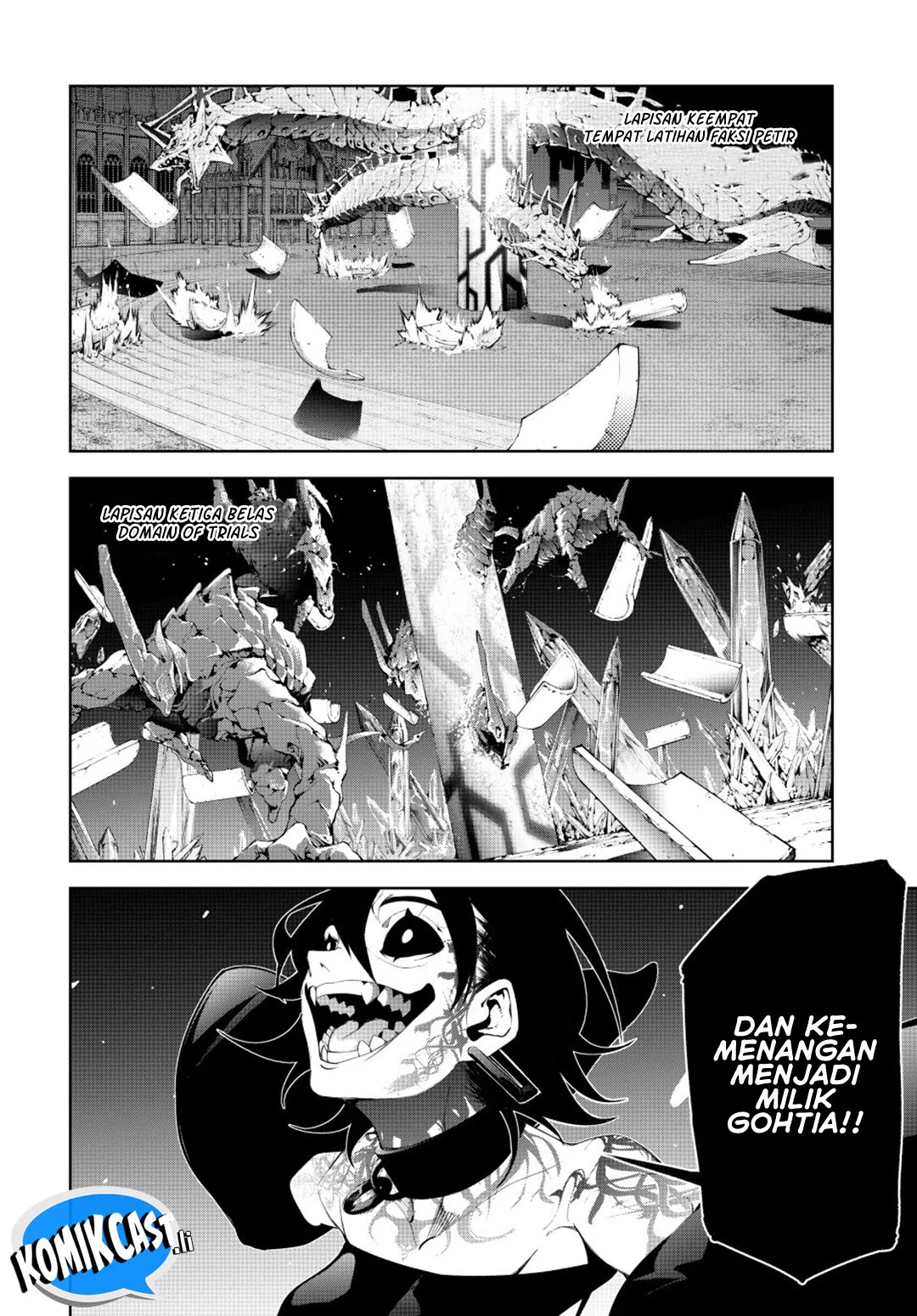 Tsue to Tsurugi no Wistoria Chapter 55 - halaman 13