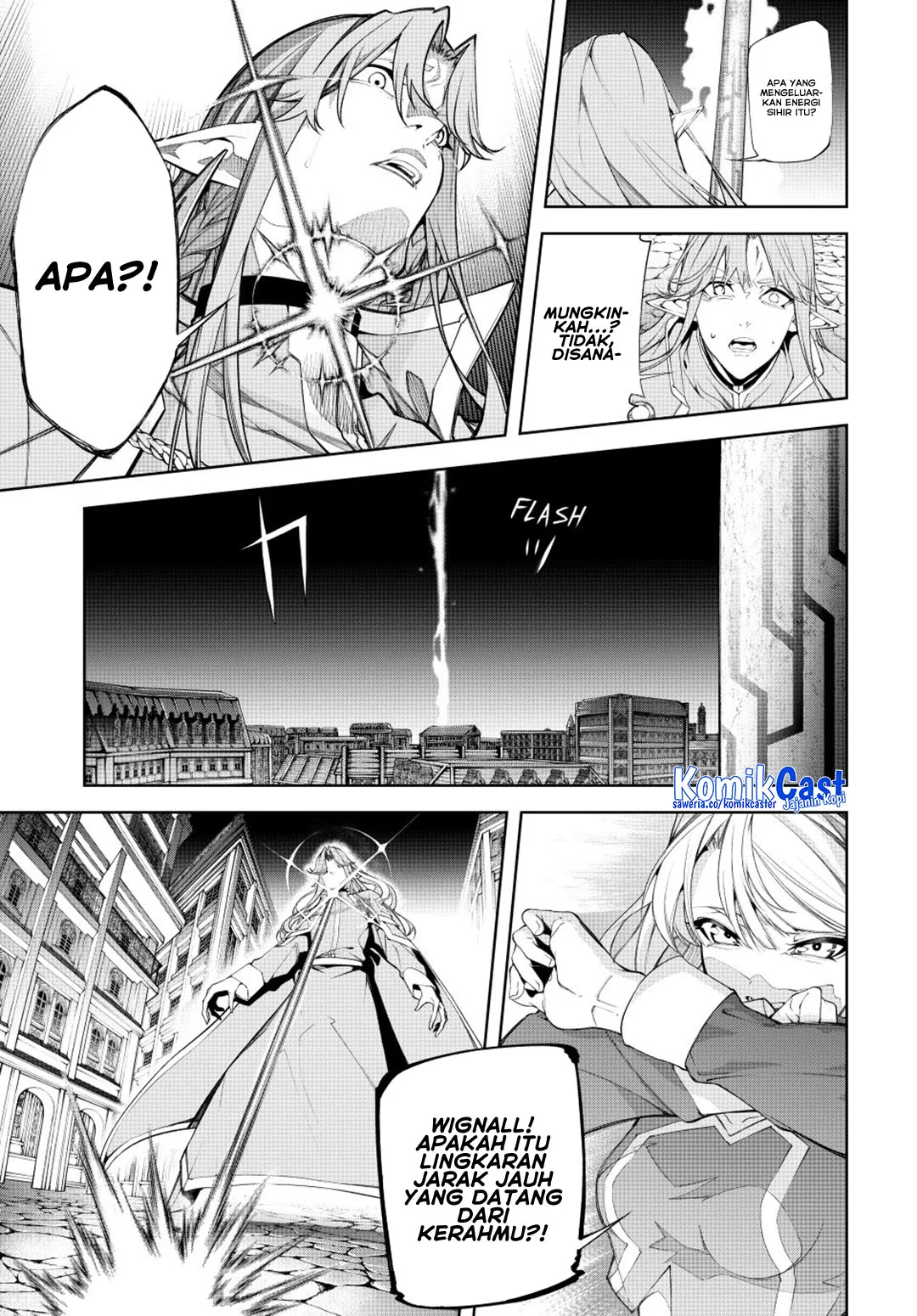 Tsue to Tsurugi no Wistoria Chapter 55 - halaman 16
