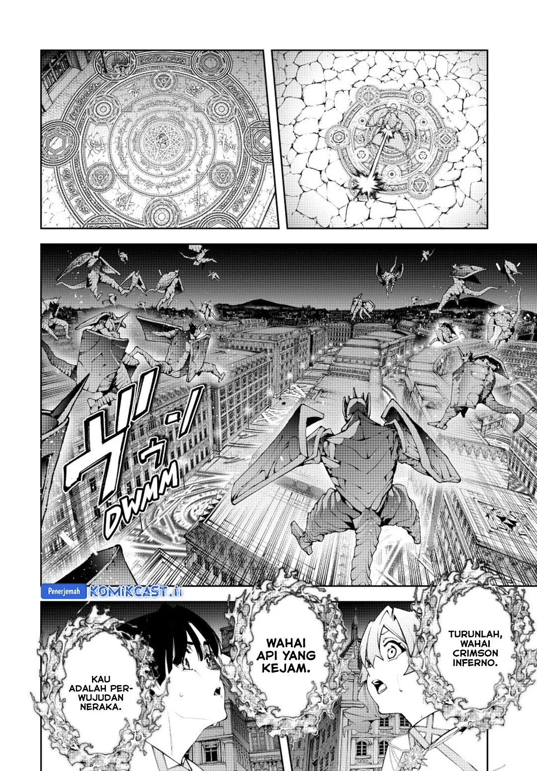 Tsue to Tsurugi no Wistoria Chapter 55 - halaman 17