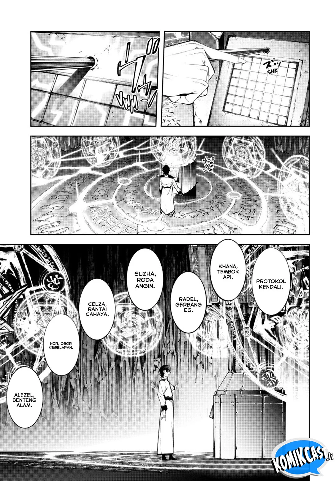 Tsue to Tsurugi no Wistoria Chapter 55 - halaman 3