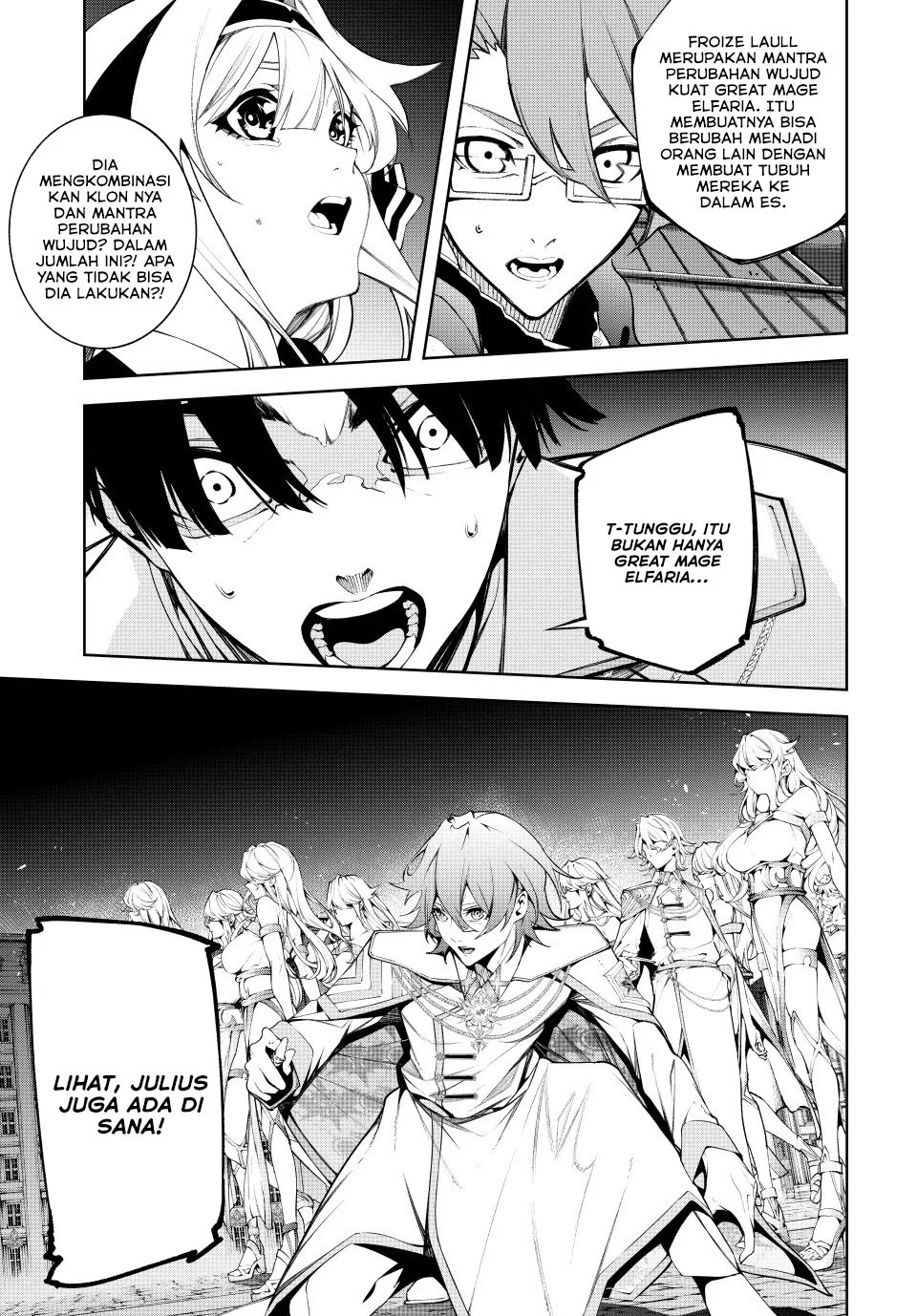 Tsue to Tsurugi no Wistoria Chapter 56 - halaman 18
