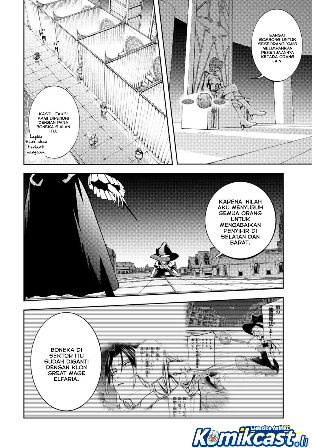 Tsue to Tsurugi no Wistoria Chapter 56 - halaman 21
