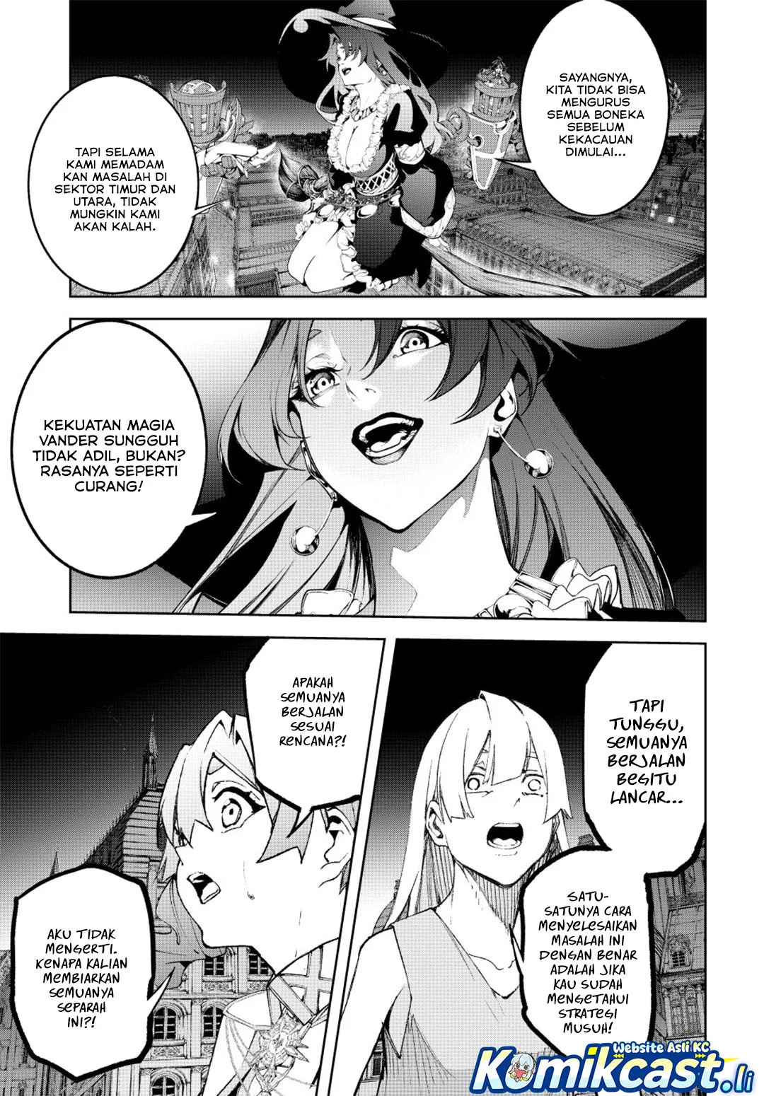 Tsue to Tsurugi no Wistoria Chapter 56 - halaman 22