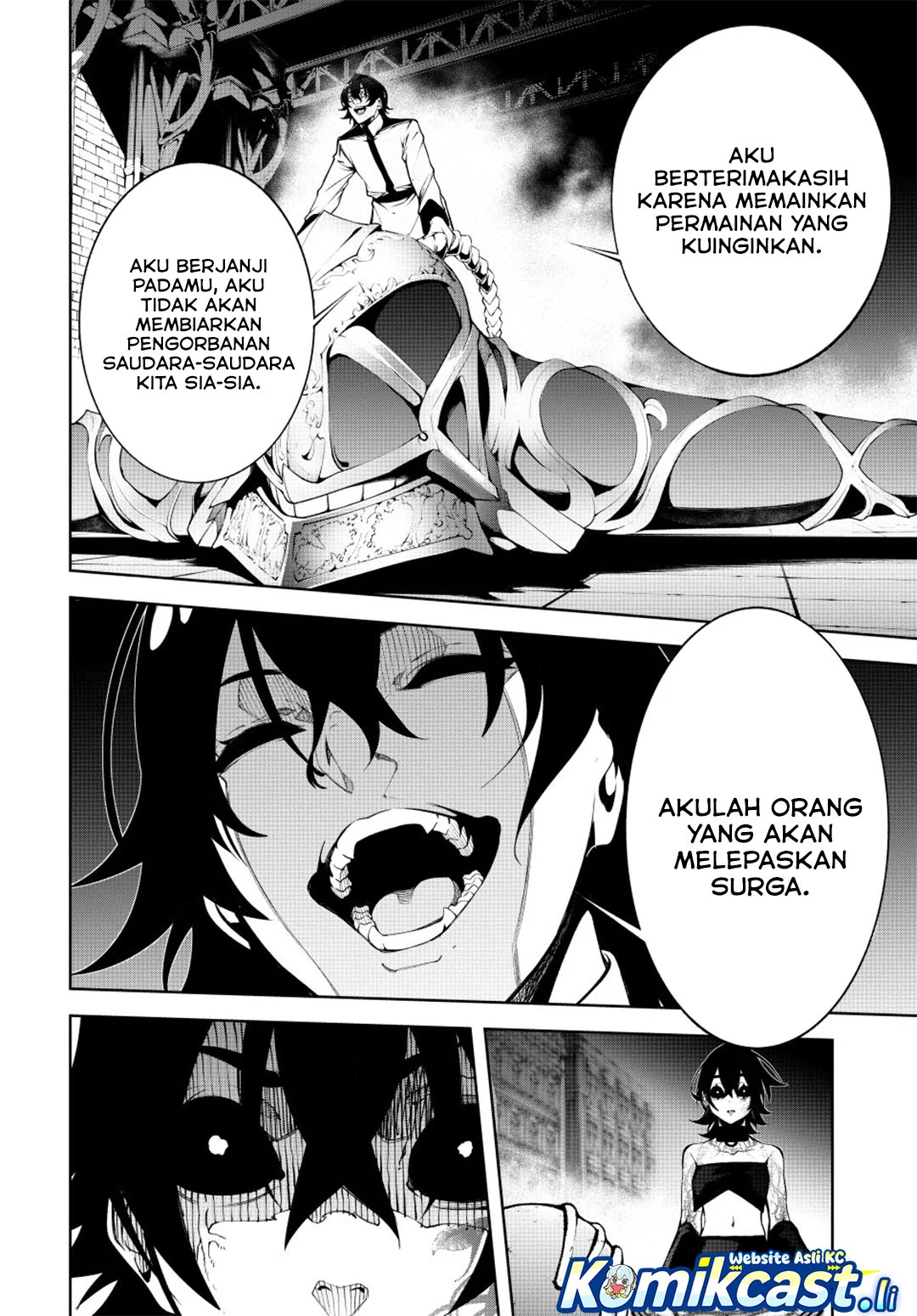 Tsue to Tsurugi no Wistoria Chapter 56 - halaman 35