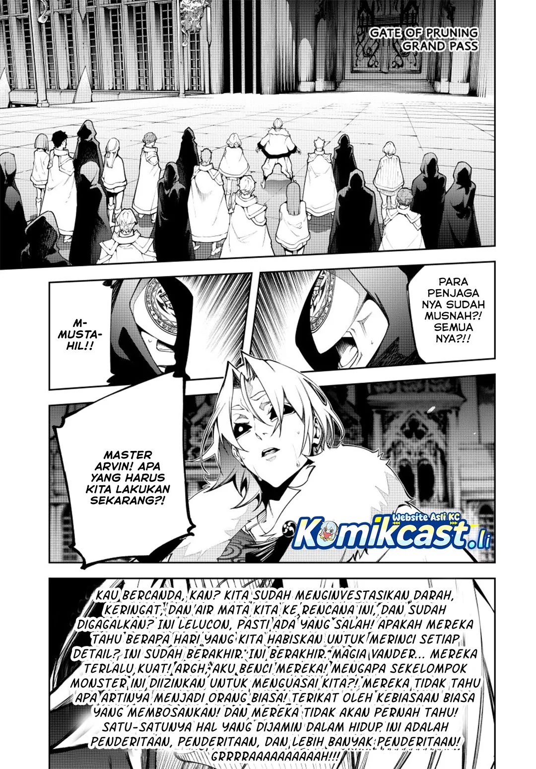 Tsue to Tsurugi no Wistoria Chapter 56 - halaman 9