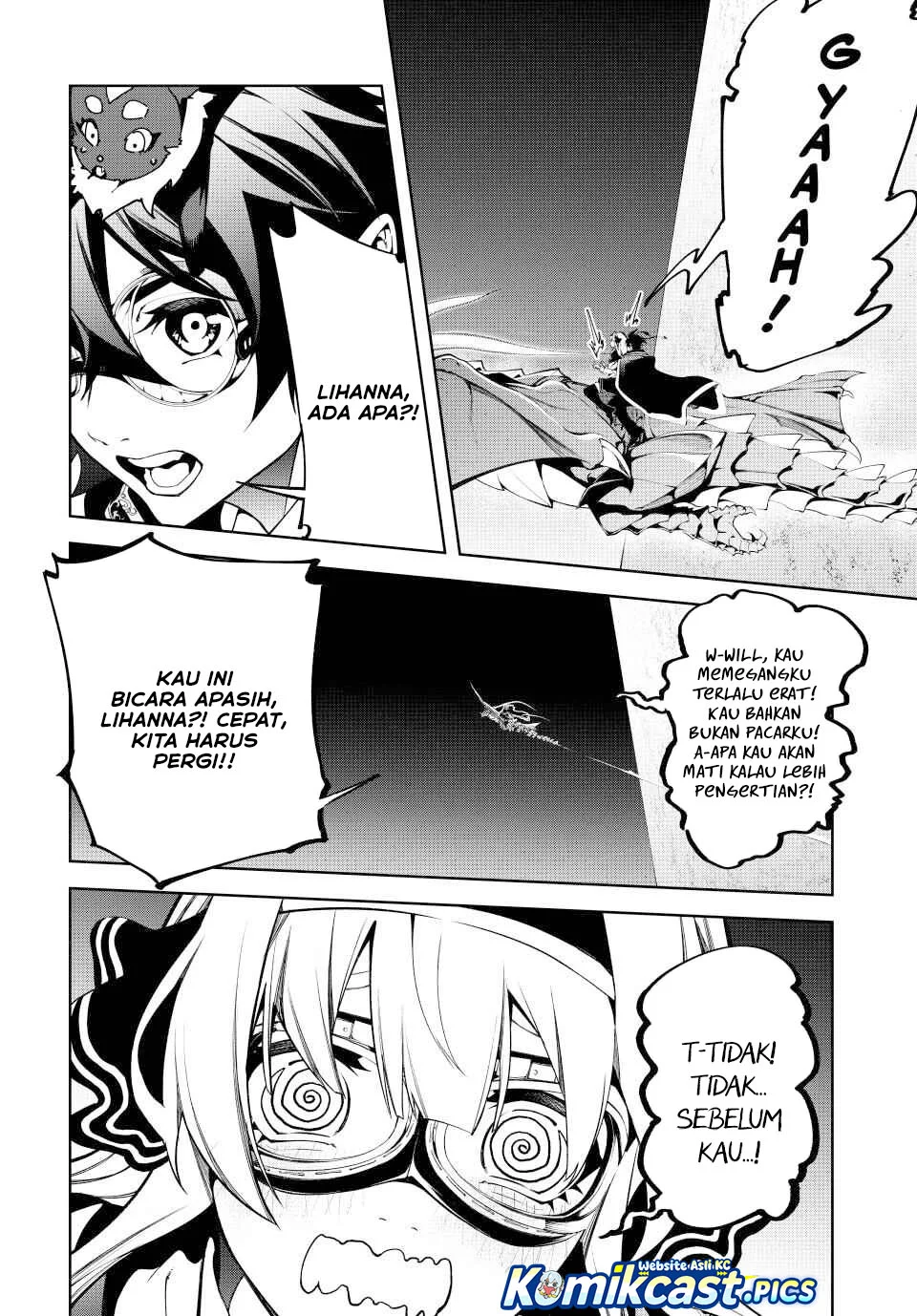 Tsue to Tsurugi no Wistoria Chapter 57 - halaman 17
