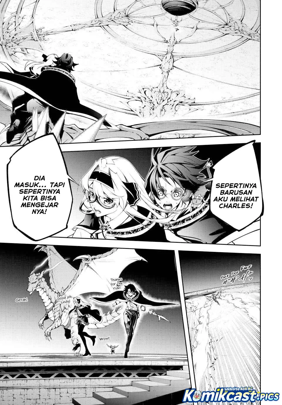 Tsue to Tsurugi no Wistoria Chapter 57 - halaman 34