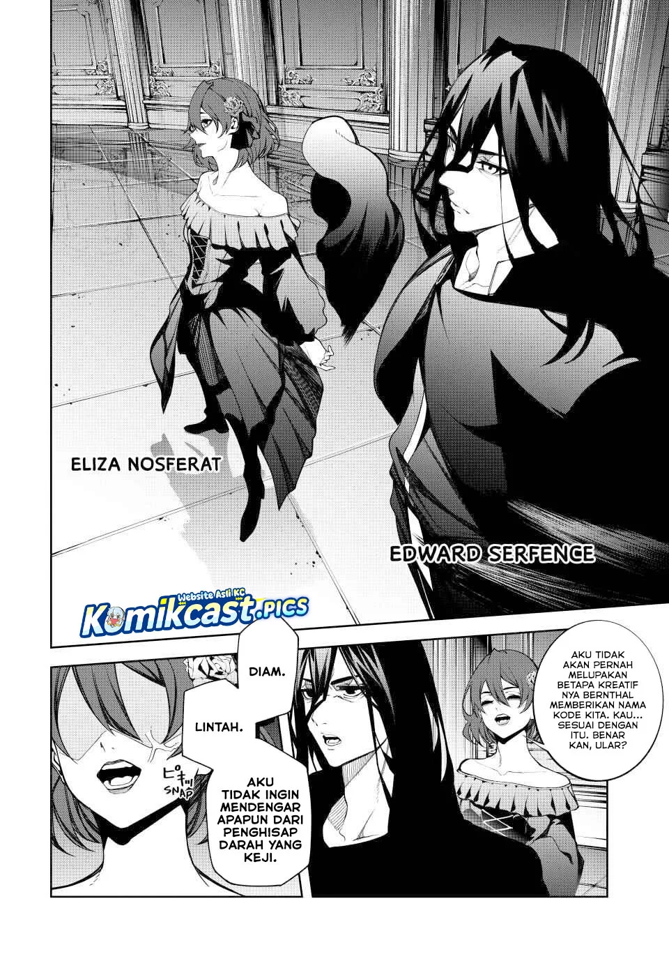 Tsue to Tsurugi no Wistoria Chapter 57 - halaman 9
