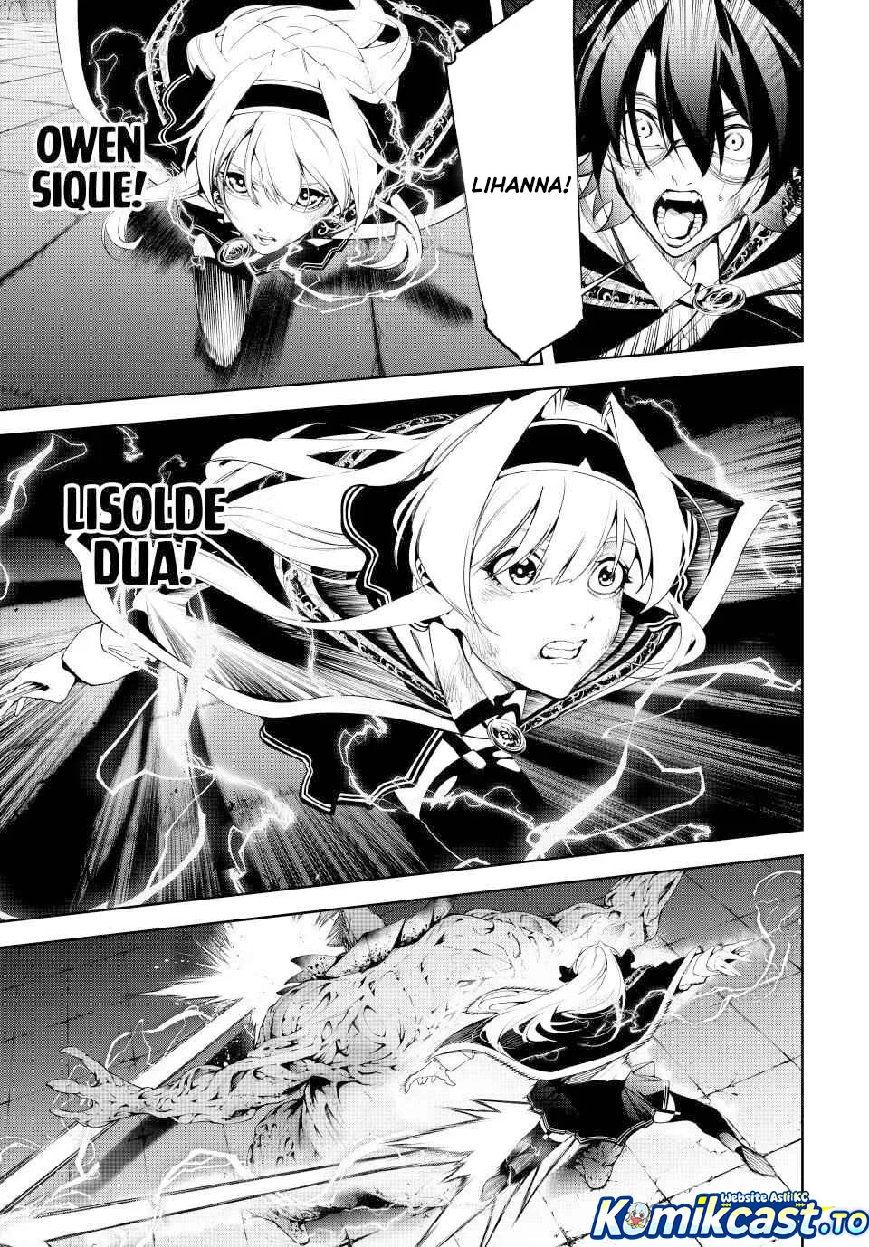 Tsue to Tsurugi no Wistoria Chapter 60 - halaman 19