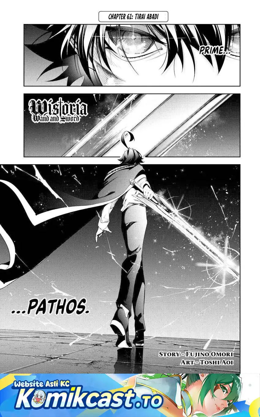 Tsue to Tsurugi no Wistoria Chapter 61 - halaman 2