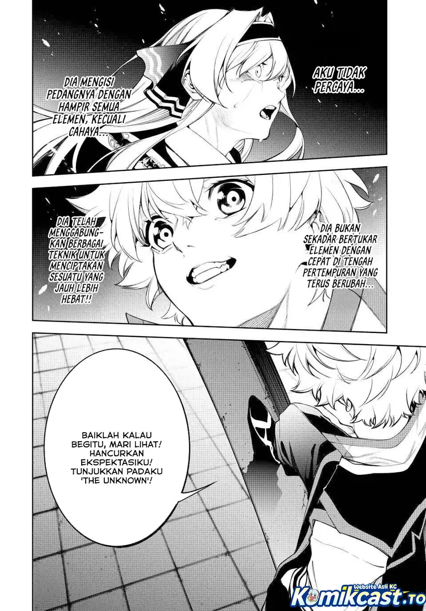Tsue to Tsurugi no Wistoria Chapter 61 - halaman 9