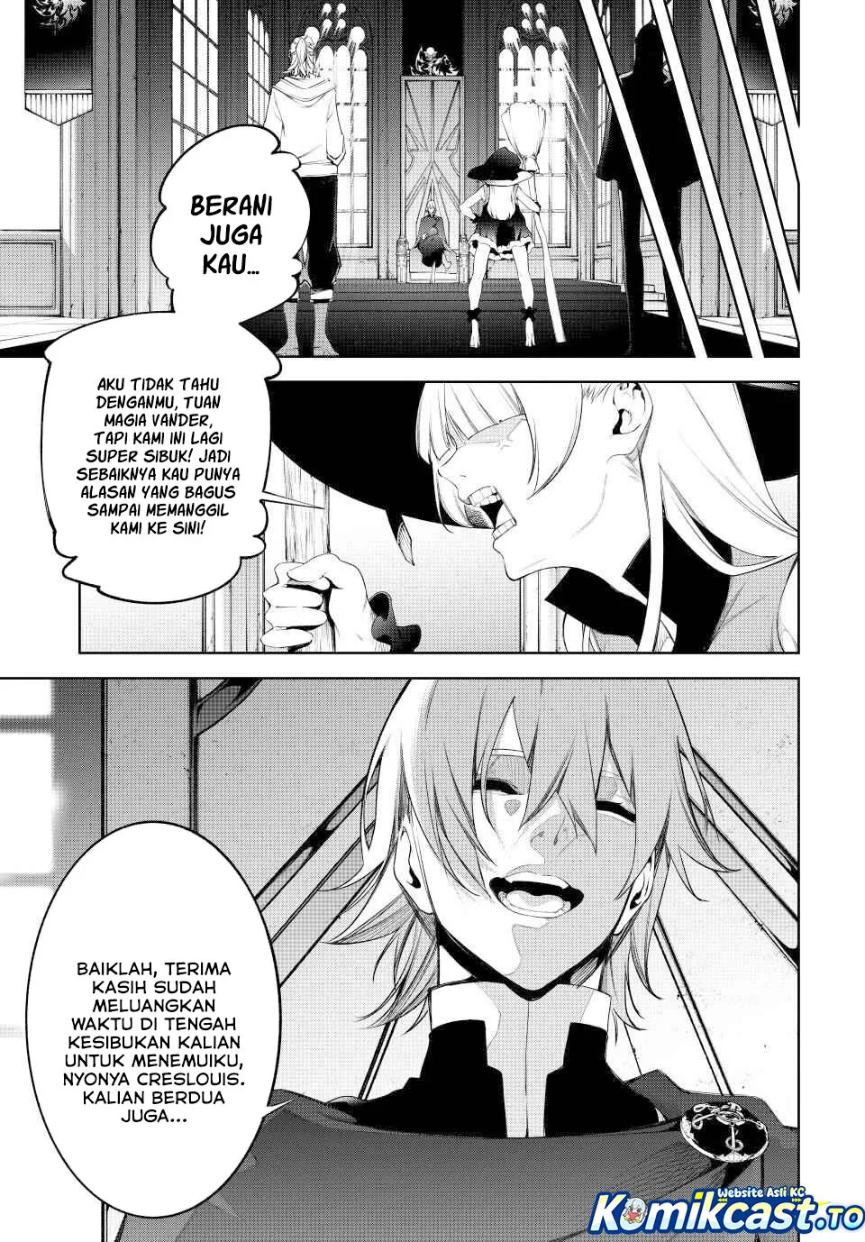 Tsue to Tsurugi no Wistoria Chapter 62 - halaman 35