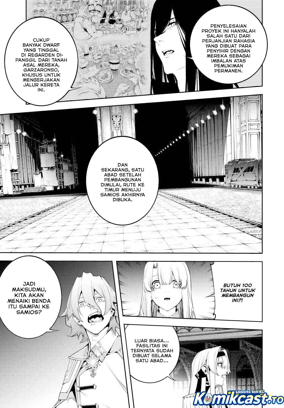 Tsue to Tsurugi no Wistoria Chapter 63 - halaman 12