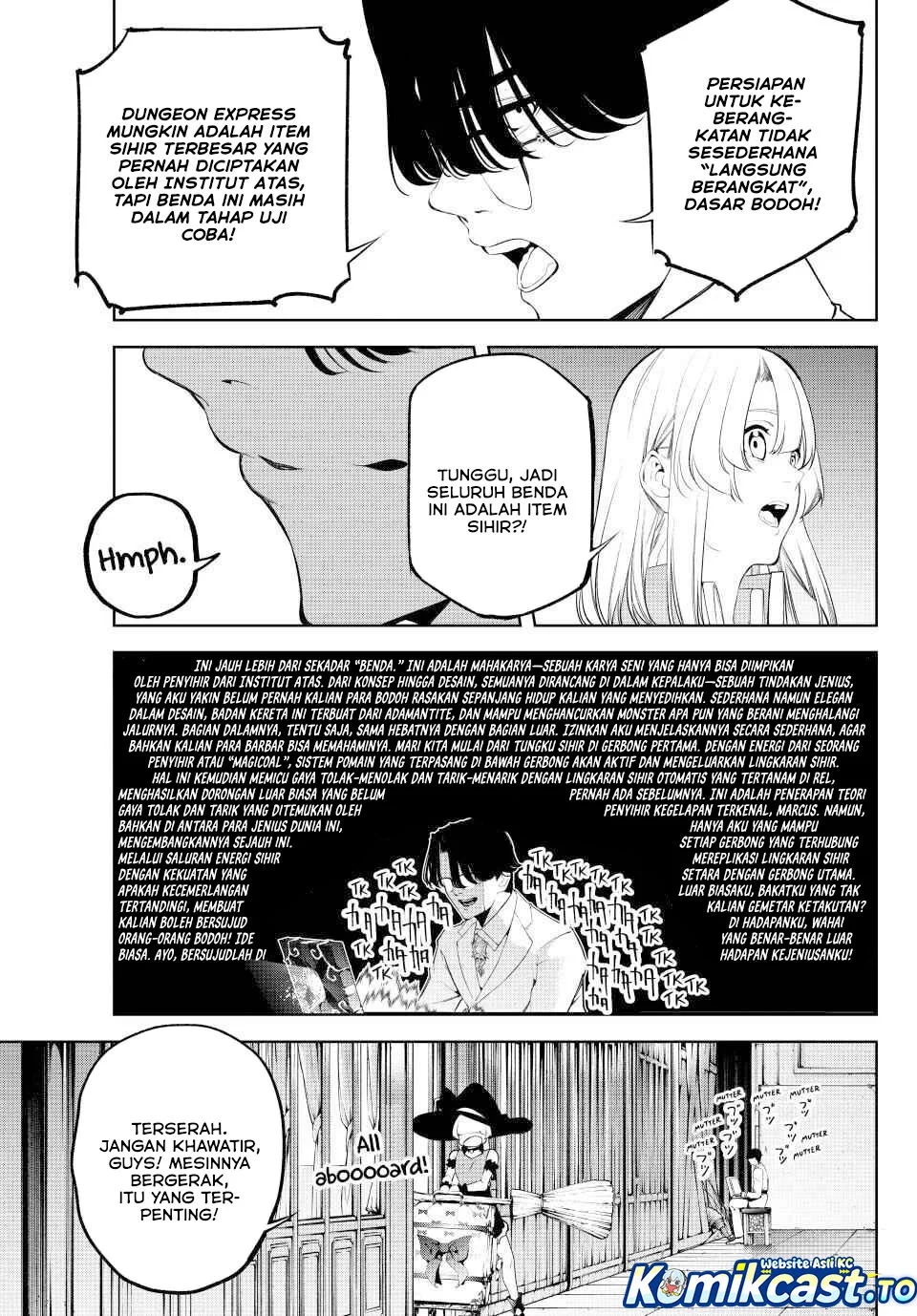 Tsue to Tsurugi no Wistoria Chapter 63 - halaman 14