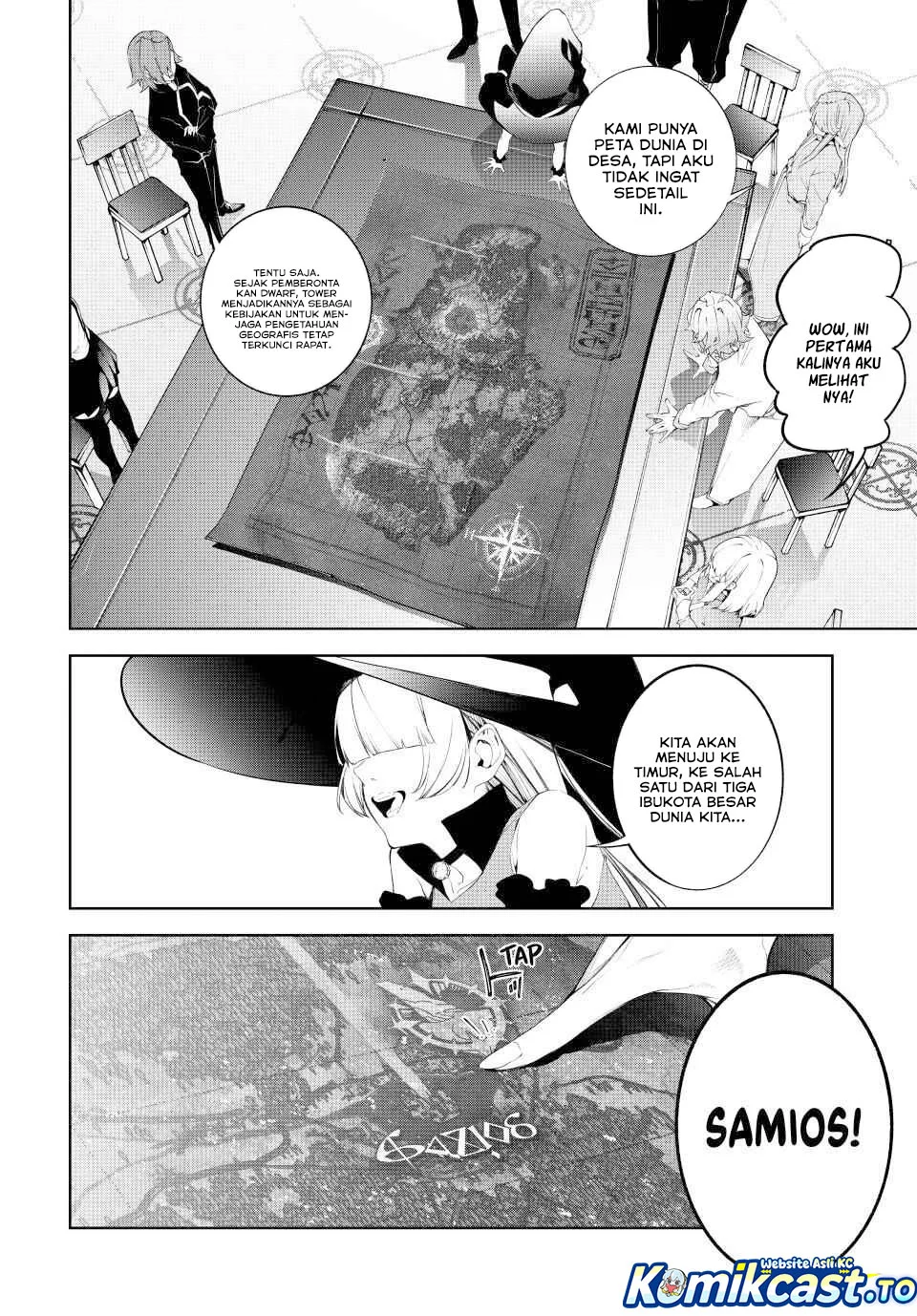 Tsue to Tsurugi no Wistoria Chapter 63 - halaman 2
