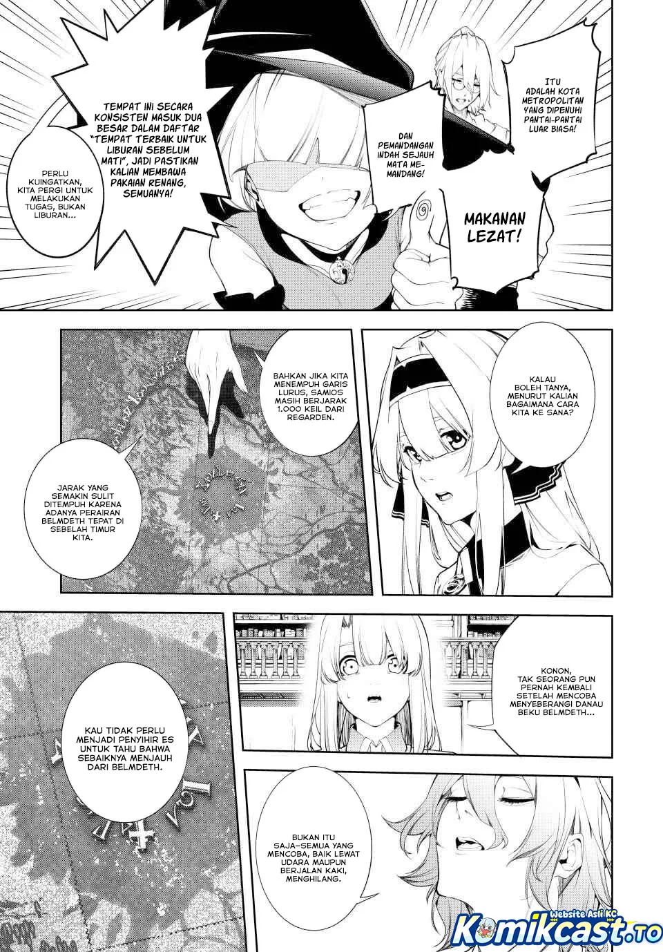 Tsue to Tsurugi no Wistoria Chapter 63 - halaman 3