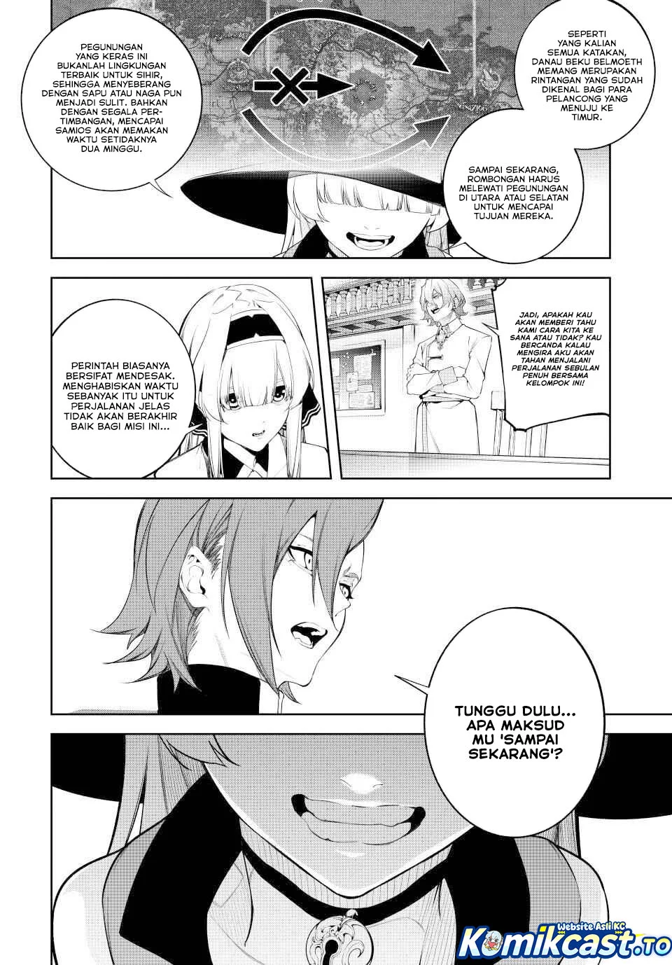 Tsue to Tsurugi no Wistoria Chapter 63 - halaman 4