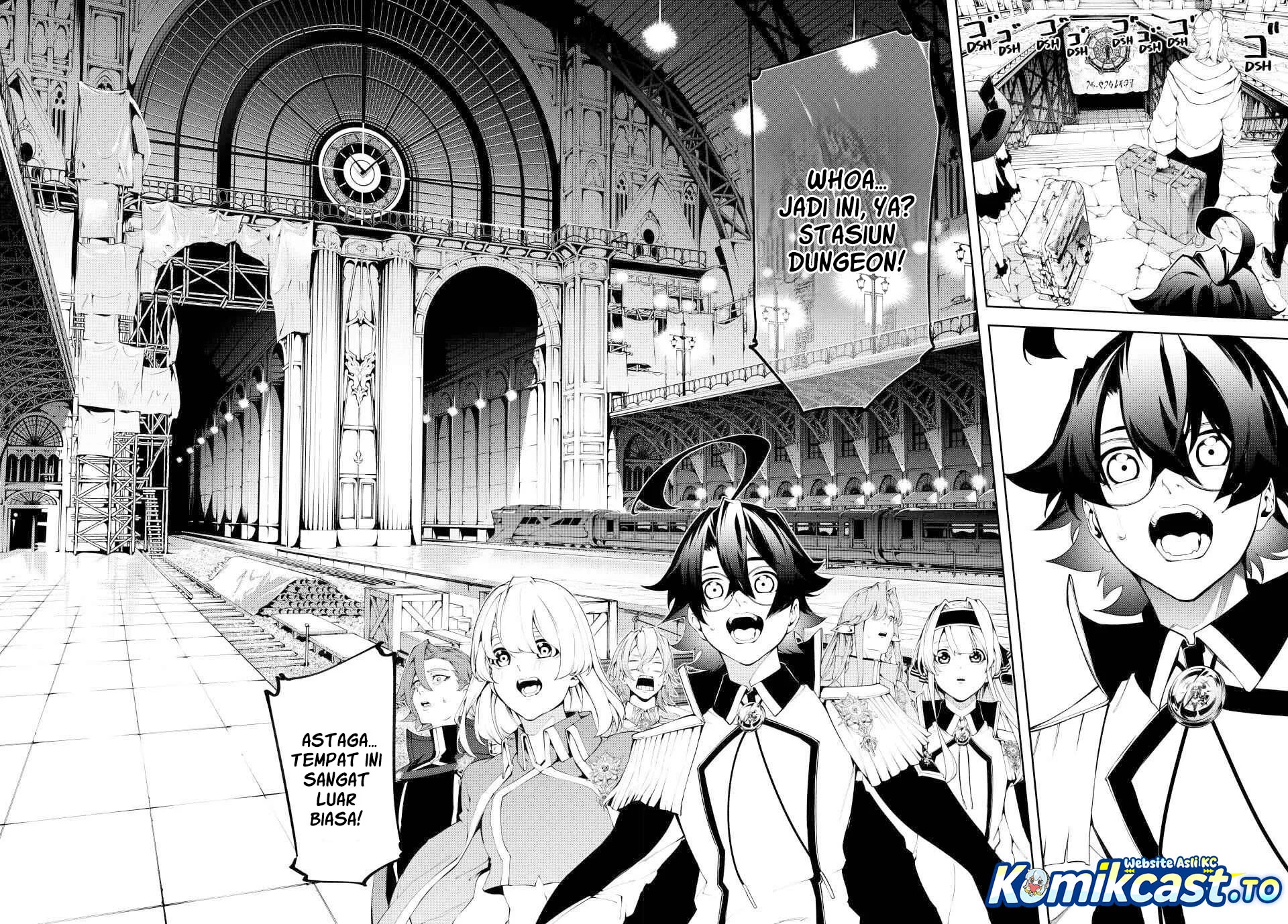 Tsue to Tsurugi no Wistoria Chapter 63 - halaman 8