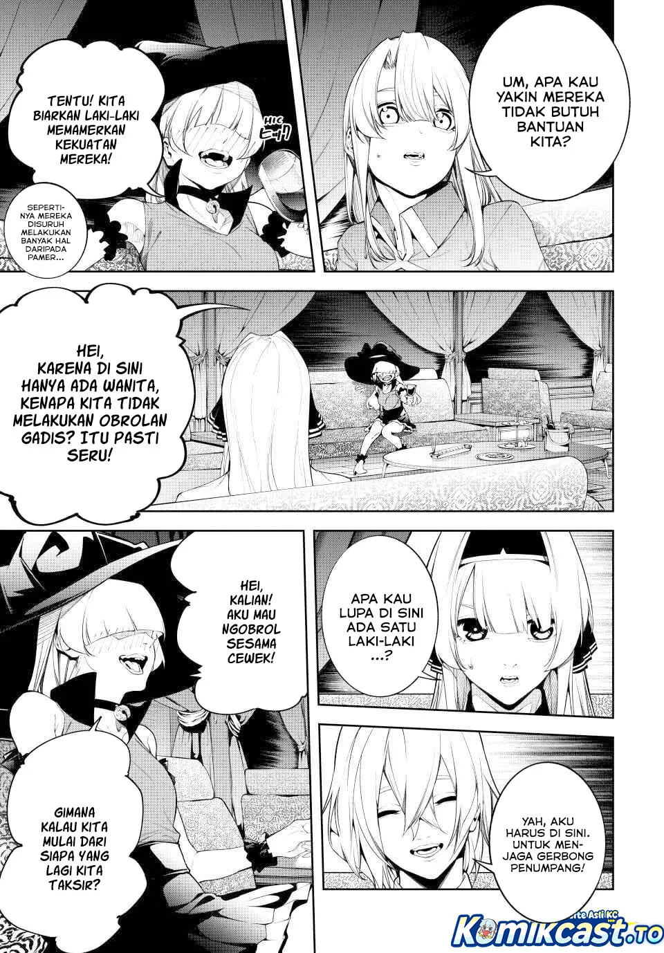 Tsue to Tsurugi no Wistoria Chapter 64 - halaman 14
