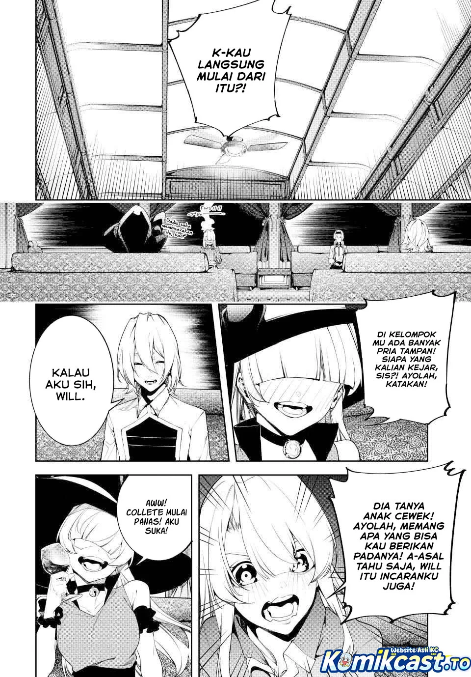 Tsue to Tsurugi no Wistoria Chapter 64 - halaman 15