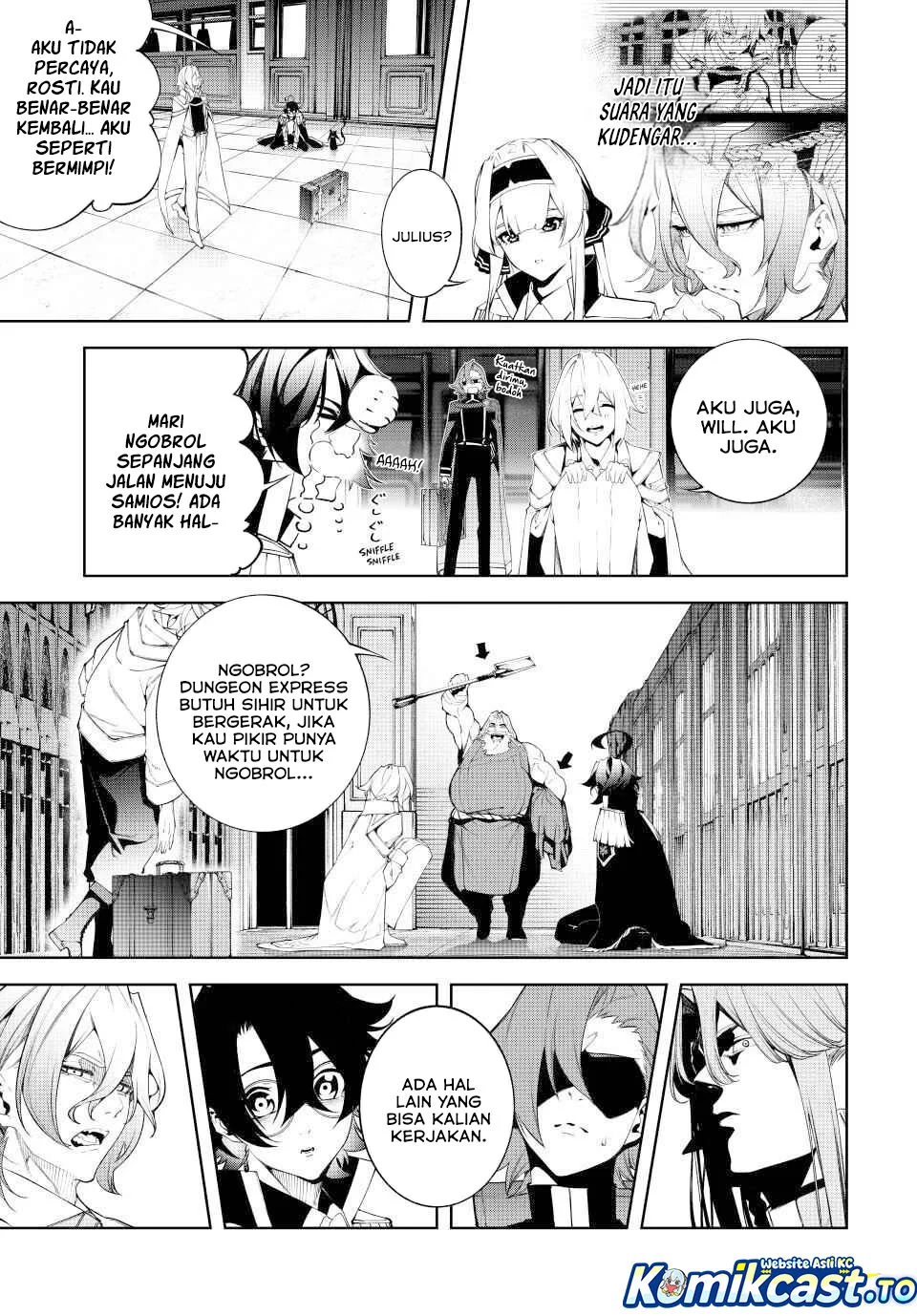 Tsue to Tsurugi no Wistoria Chapter 64 - halaman 9