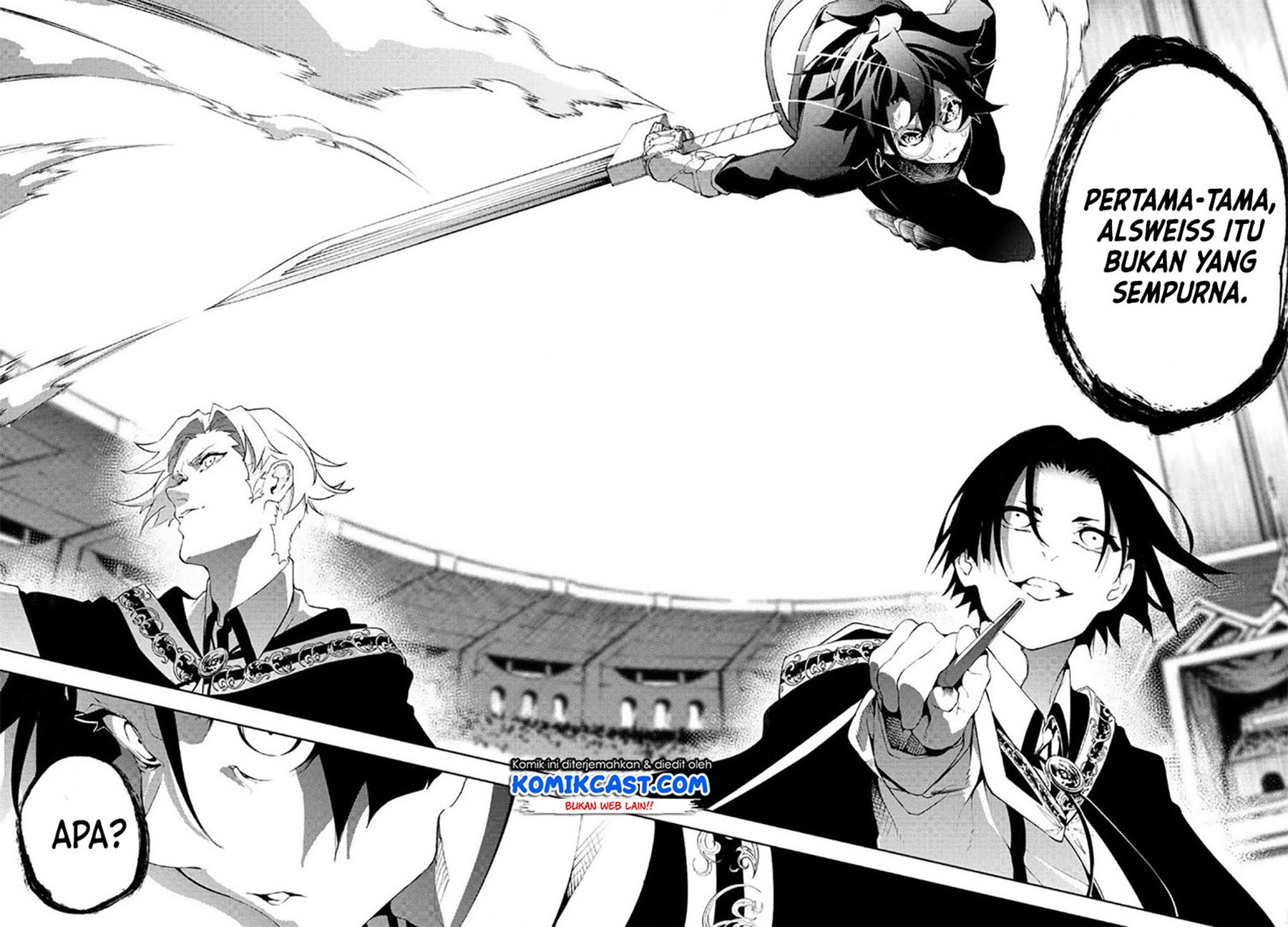 Tsue to Tsurugi no Wistoria Chapter 9 - halaman 40