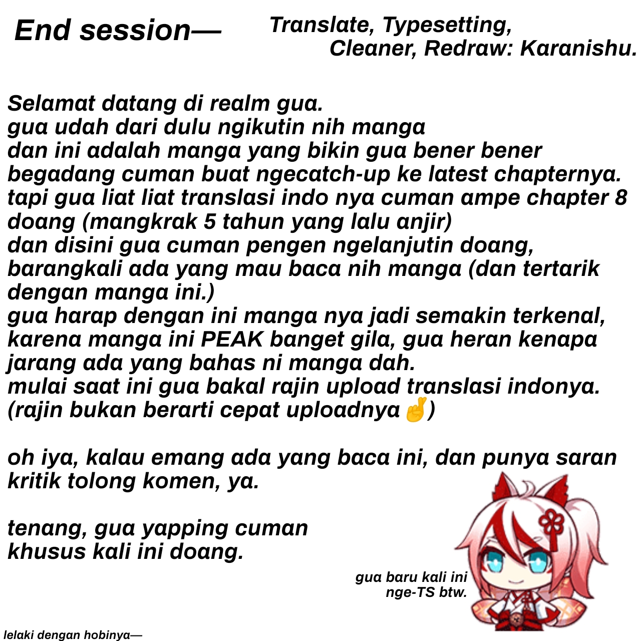 Tsui no Taimashi: Ender Geister Chapter 9 - halaman 19