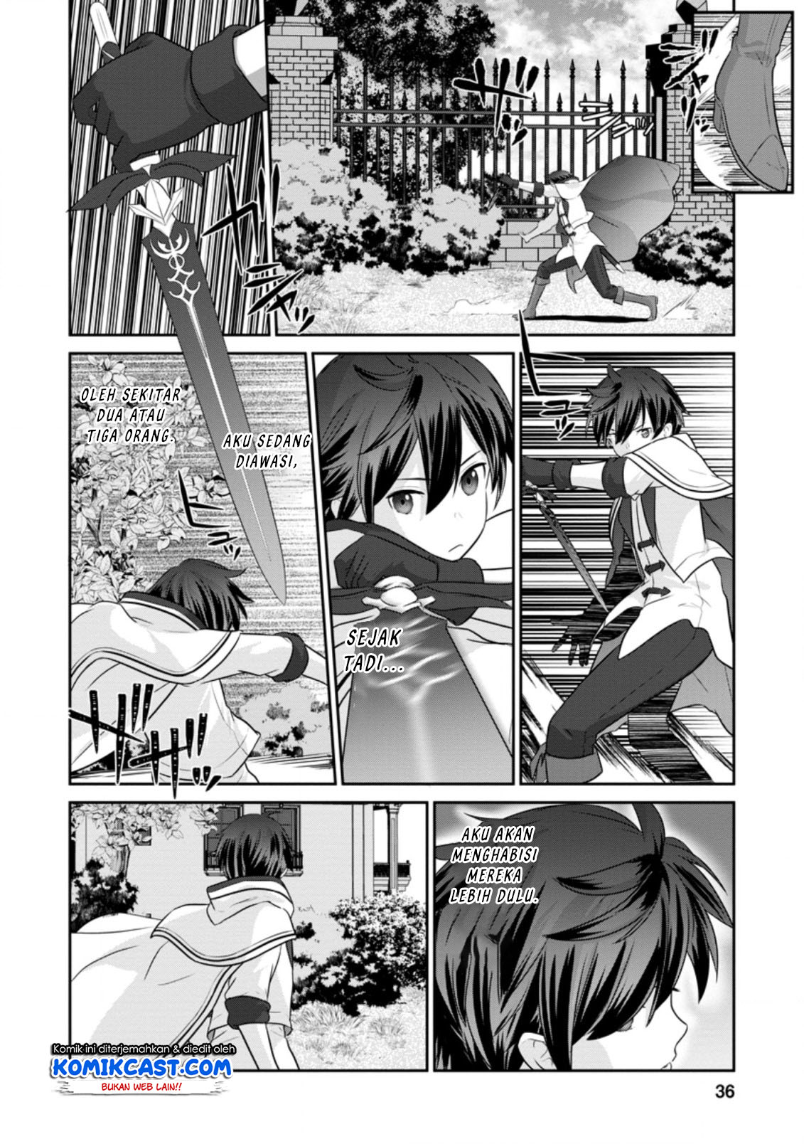 Tsuiho Saretanode, Ansatsu Ikka Jikiden no Kage Maho de Ojou no Goei Hajimemashita! Chapter 1.2 - halaman 7