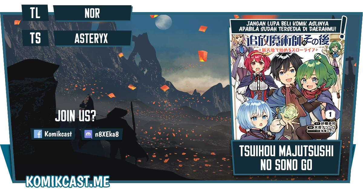 Tsuihou Majutsushi no Sonogo: Shintenchi de Hajimeru Slow Life Chapter 16 - halaman 1
