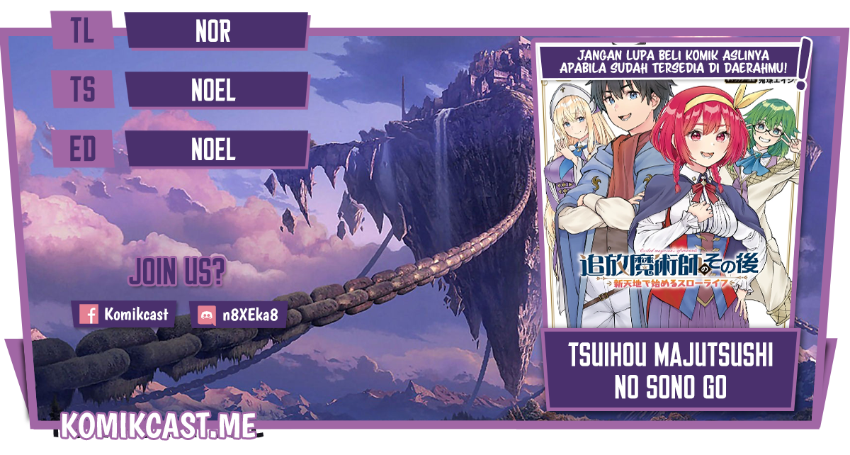 Tsuihou Majutsushi no Sonogo: Shintenchi de Hajimeru Slow Life Chapter 17 - halaman 1
