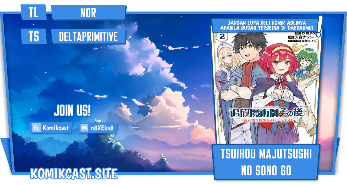 Tsuihou Majutsushi no Sonogo: Shintenchi de Hajimeru Slow Life Chapter 20 - halaman 1
