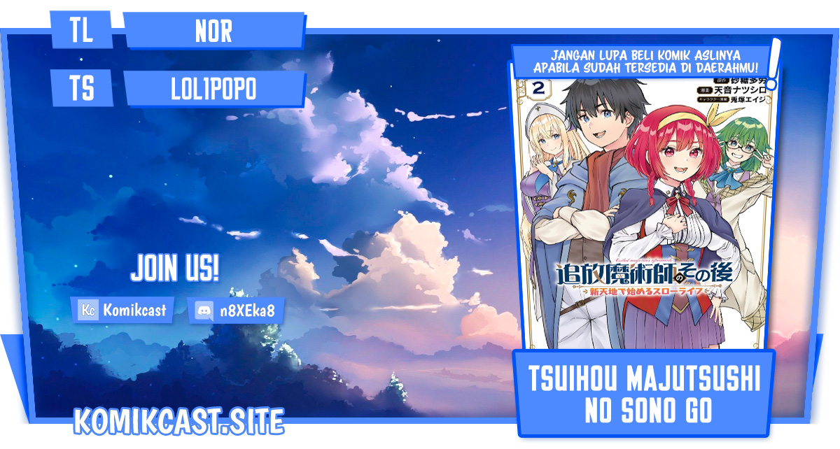 Tsuihou Majutsushi no Sonogo: Shintenchi de Hajimeru Slow Life Chapter 21 - halaman 1