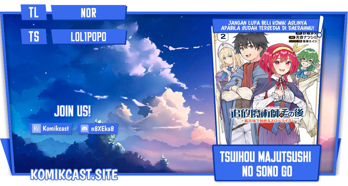 Tsuihou Majutsushi no Sonogo: Shintenchi de Hajimeru Slow Life Chapter 22 - halaman 1