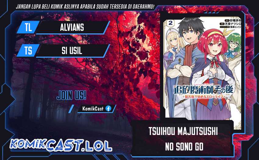 Tsuihou Majutsushi no Sonogo: Shintenchi de Hajimeru Slow Life Chapter 30 - halaman 1