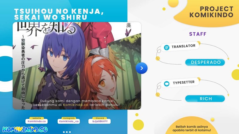 Tsuihou no Kenja, Sekai wo Shiru ~Osanajimi Yuusha no Atsuryoku kara Nigete Jiyuu ni Natta Ore Chapter 1.2 - halaman 1