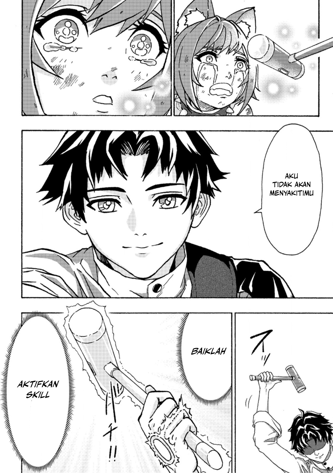 Tsuihou sareta Kajishi wa Cheat Skill de Densetsu wo Tsukurimakuru: Konyakusha ni Mise wo Oidasareta kedo, Kimama ni Mono Tsukutteirareru Ima no Hou ga Shiawase desu Chapter 2.1 - halaman 4
