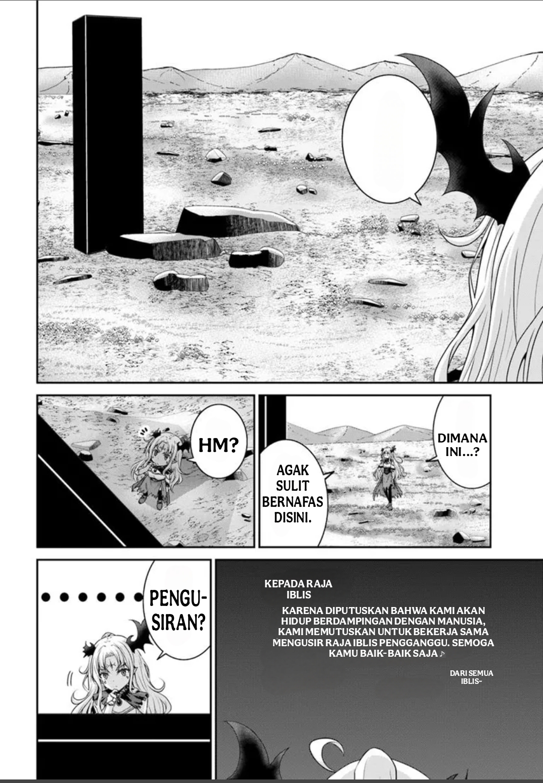 Tsuihou sareta Maou wa Chikyuu wo Mezasu! Chapter 1 - halaman 4