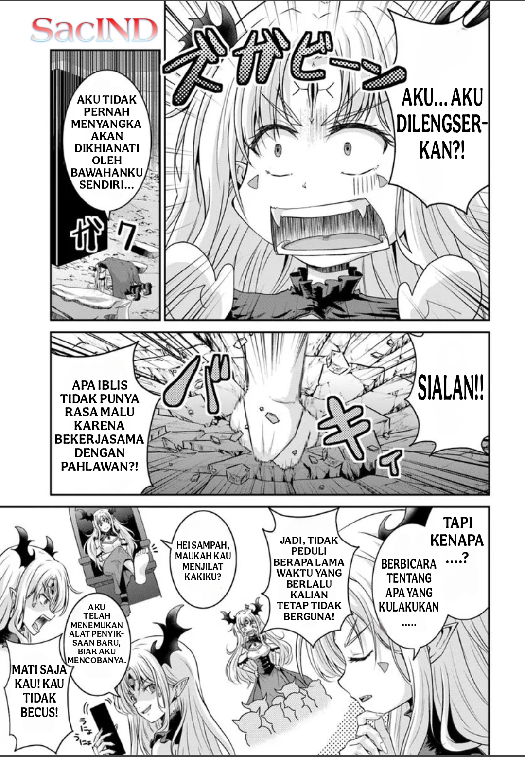 Tsuihou sareta Maou wa Chikyuu wo Mezasu! Chapter 1 - halaman 5