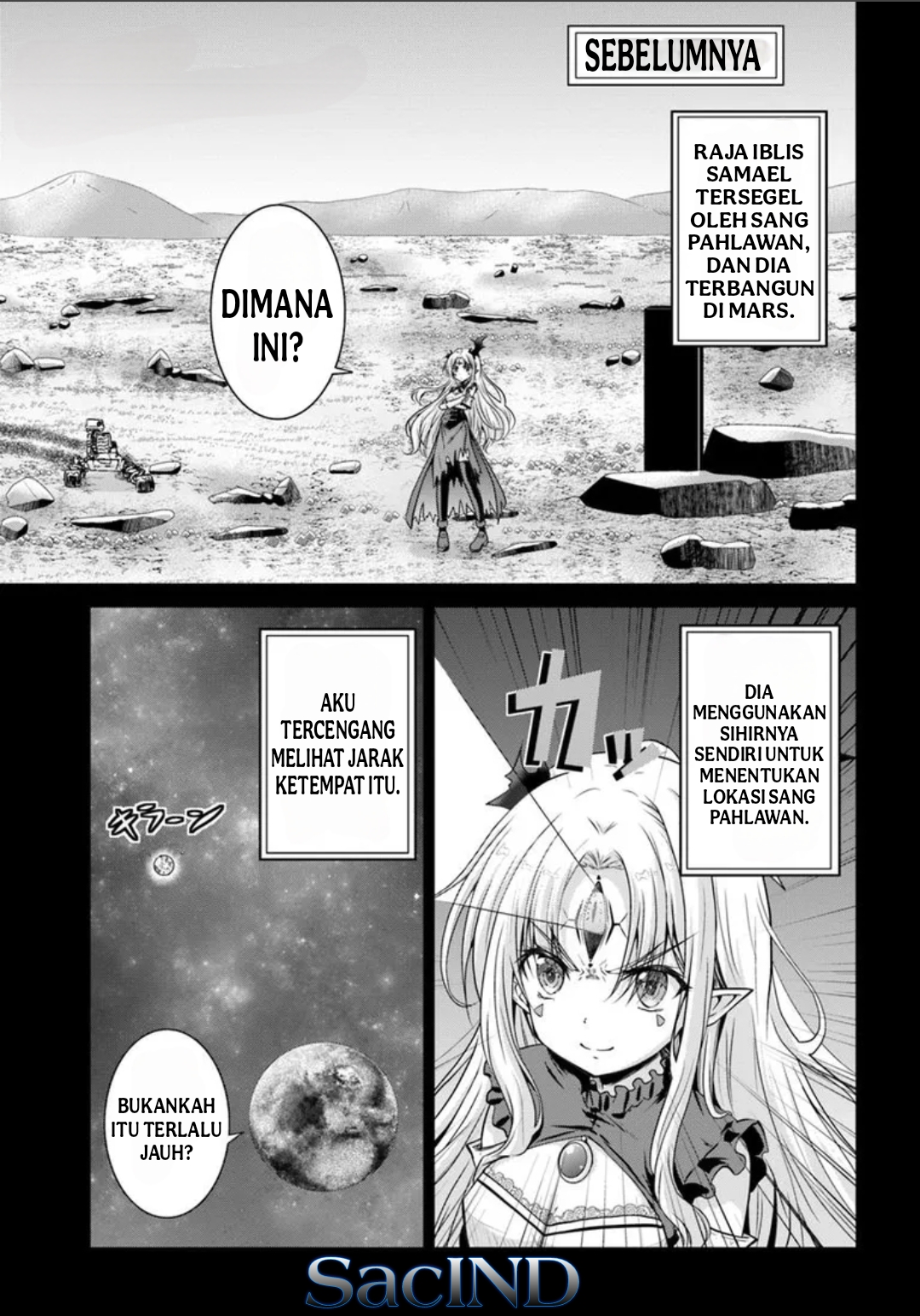 Tsuihou sareta Maou wa Chikyuu wo Mezasu! Chapter 2.1 - halaman 1