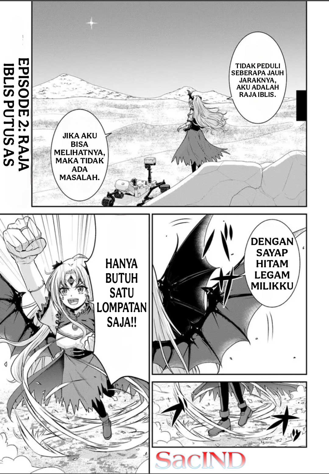 Tsuihou sareta Maou wa Chikyuu wo Mezasu! Chapter 2.1 - halaman 3