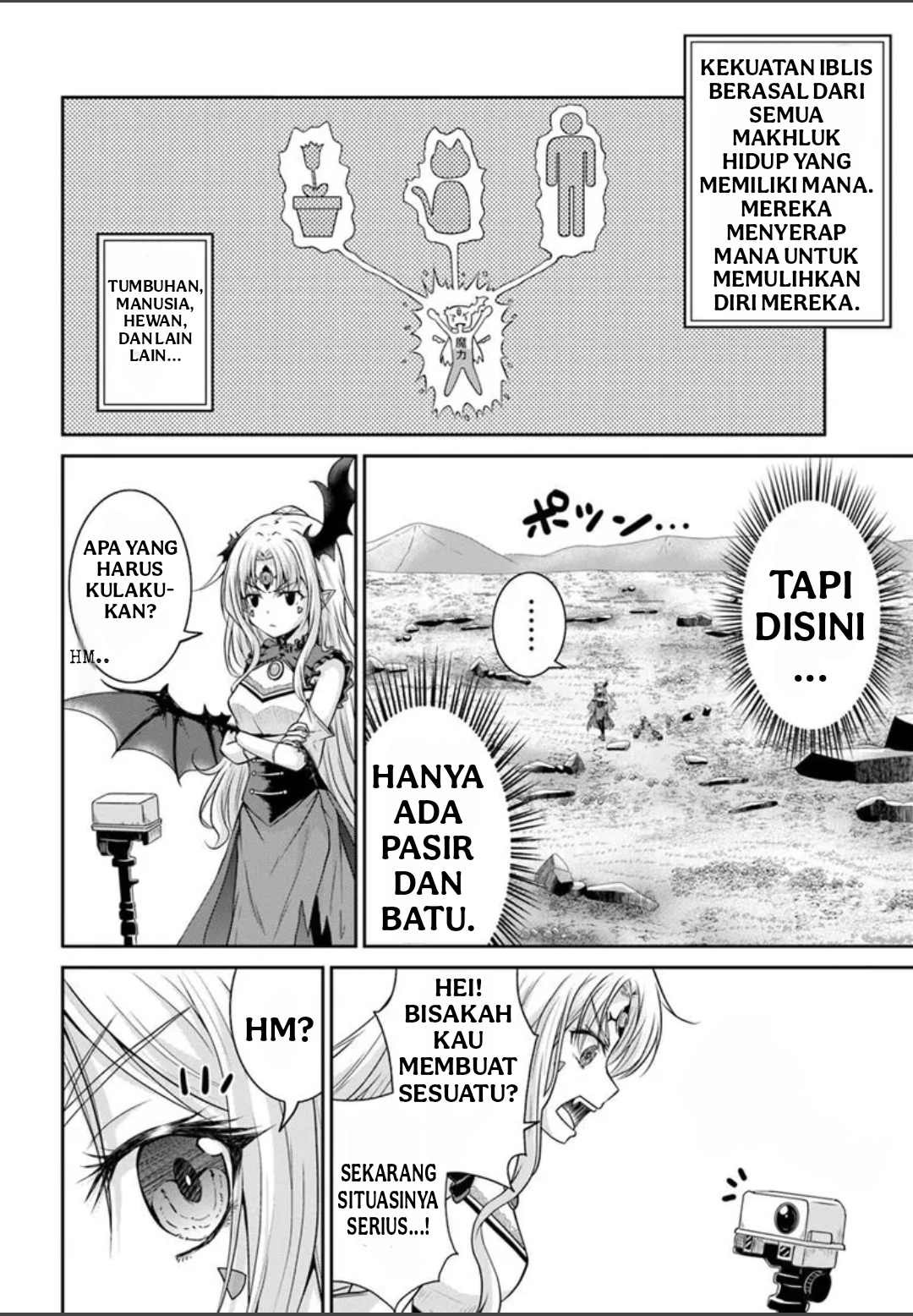 Tsuihou sareta Maou wa Chikyuu wo Mezasu! Chapter 2.1 - halaman 6