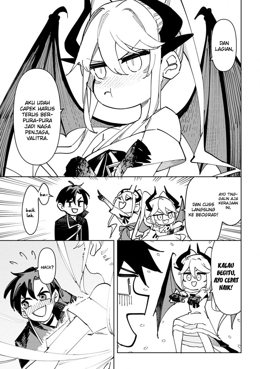 Tsuihou sareta Renkinjutsushi wa Mujikaku ni Densetsu to Naru: Yandere Imouto (Oukoku no Shugoryuu) to Issho ni Henkyou de Shiawase ni Kurashimasu! Chapter 2 - halaman 3