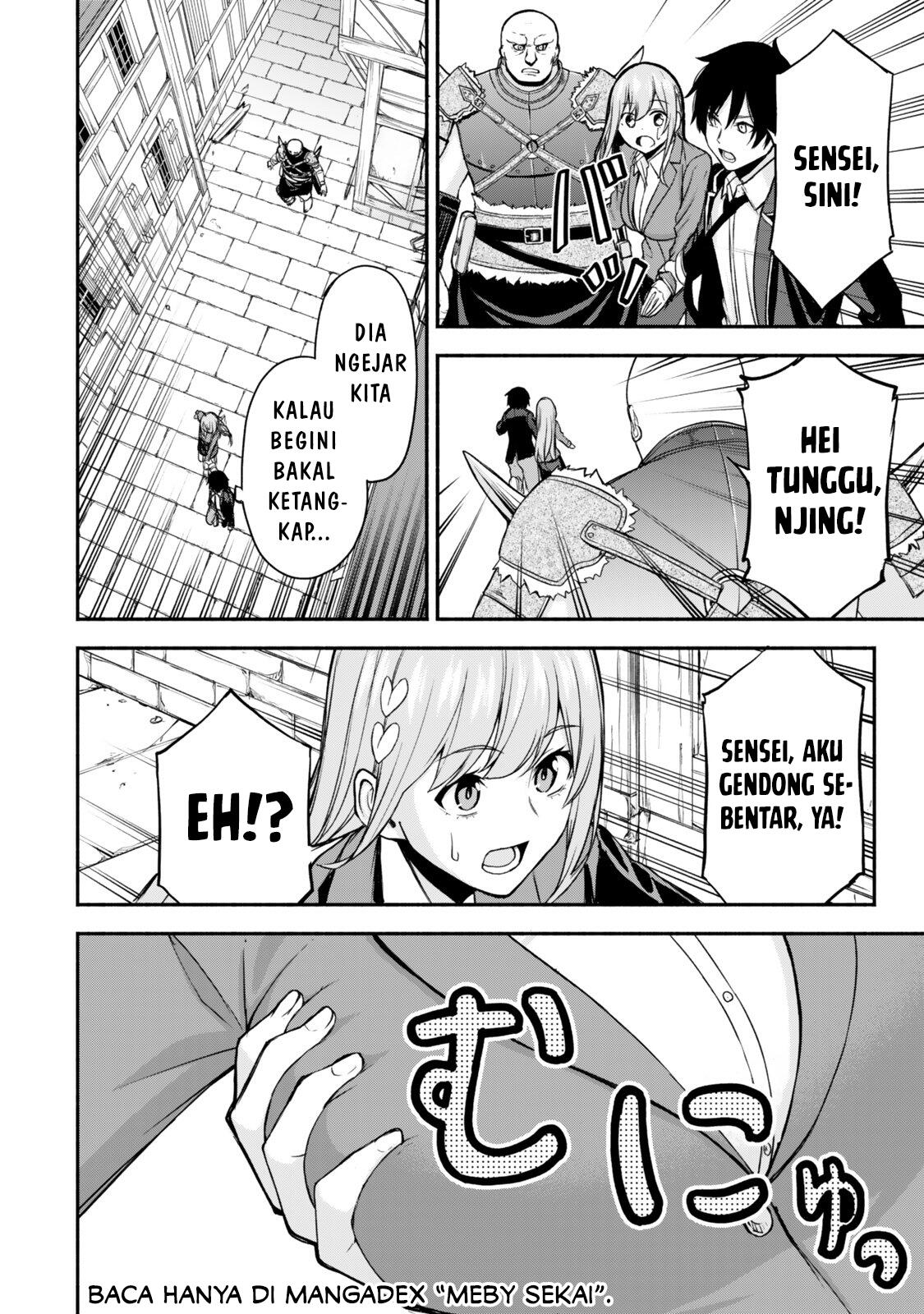 Tsuihou Sareta Teihen Shoku "Touzoku" wa Game Chishiki de Musousuru. Issho ni Shoukan Sareta Sensei mo Hazure Job Dattakedo Kouritsuteki ni Nariagarimasu Chapter 1 - halaman 29