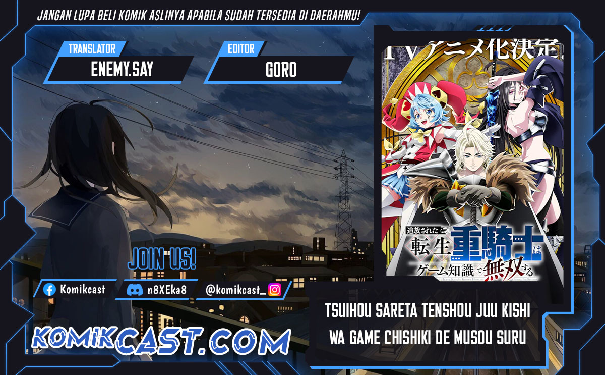 Tsuihou Sareta Tenshou Juu Kishi wa Game Chishiki de Musou Suru Chapter 103 - halaman 1