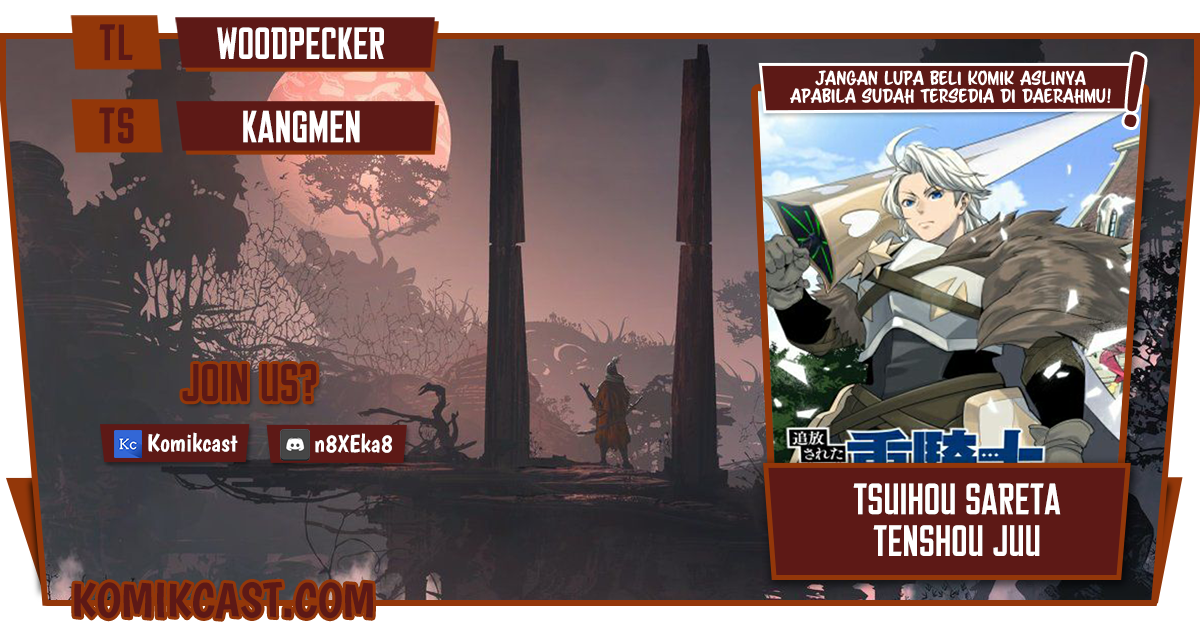 Tsuihou Sareta Tenshou Juu Kishi wa Game Chishiki de Musou Suru Chapter 11 - halaman 1
