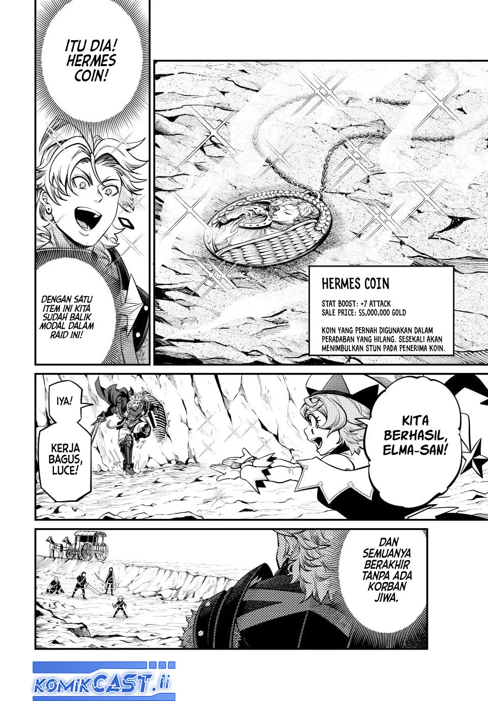 Tsuihou Sareta Tenshou Juu Kishi wa Game Chishiki de Musou Suru Chapter 119 - halaman 2