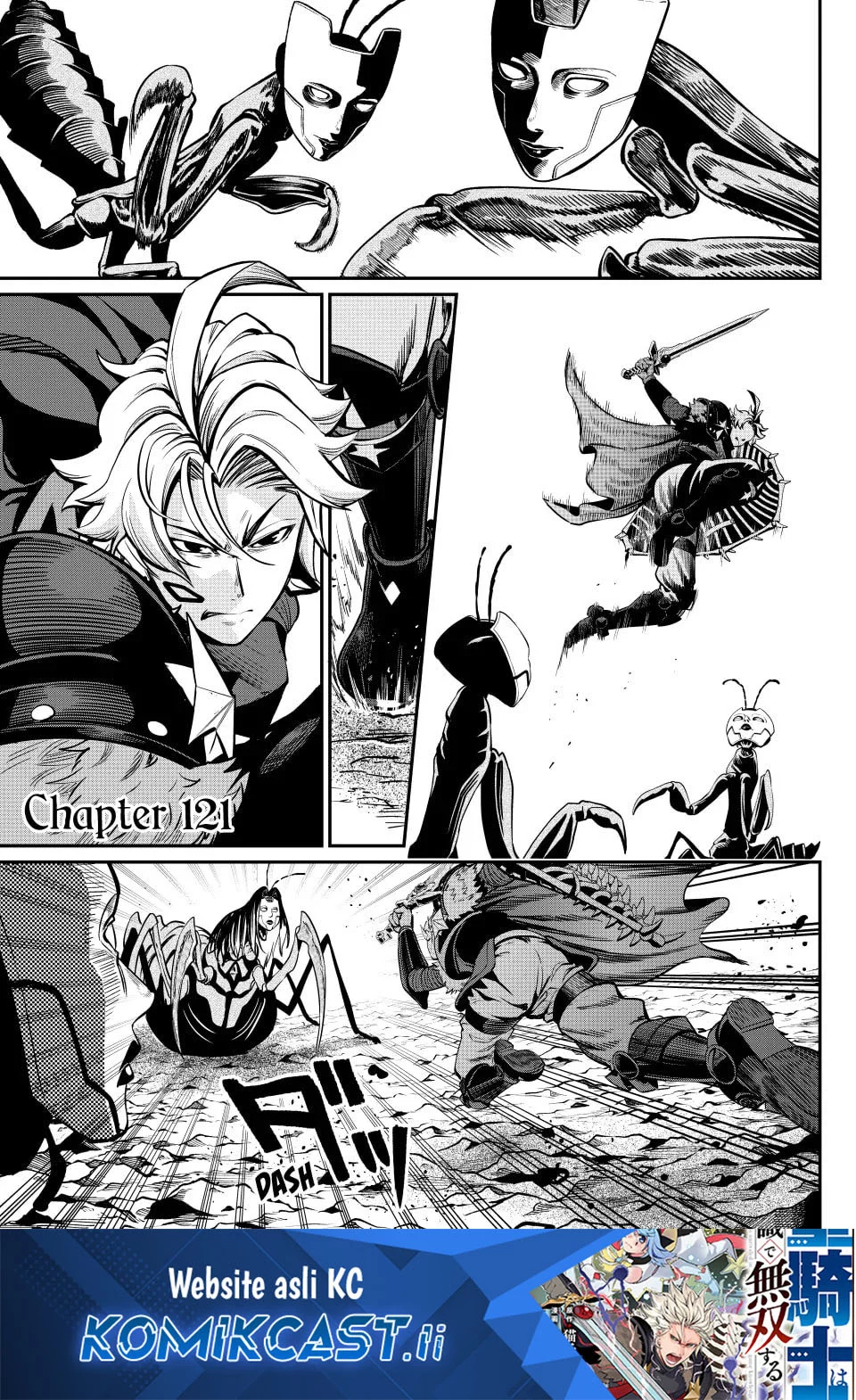 Tsuihou Sareta Tenshou Juu Kishi wa Game Chishiki de Musou Suru Chapter 121 - halaman 1