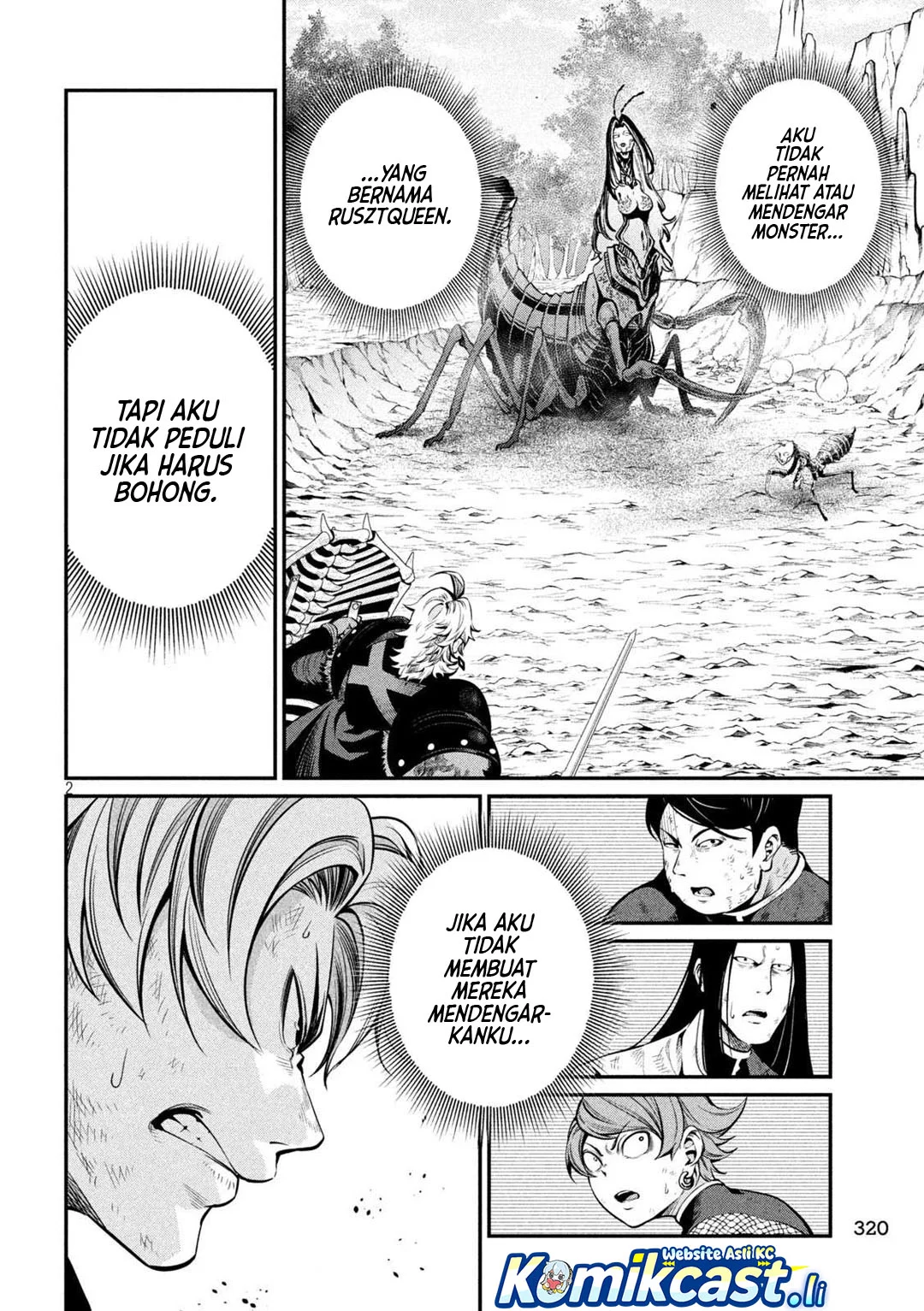 Tsuihou Sareta Tenshou Juu Kishi wa Game Chishiki de Musou Suru Chapter 124 - halaman 2