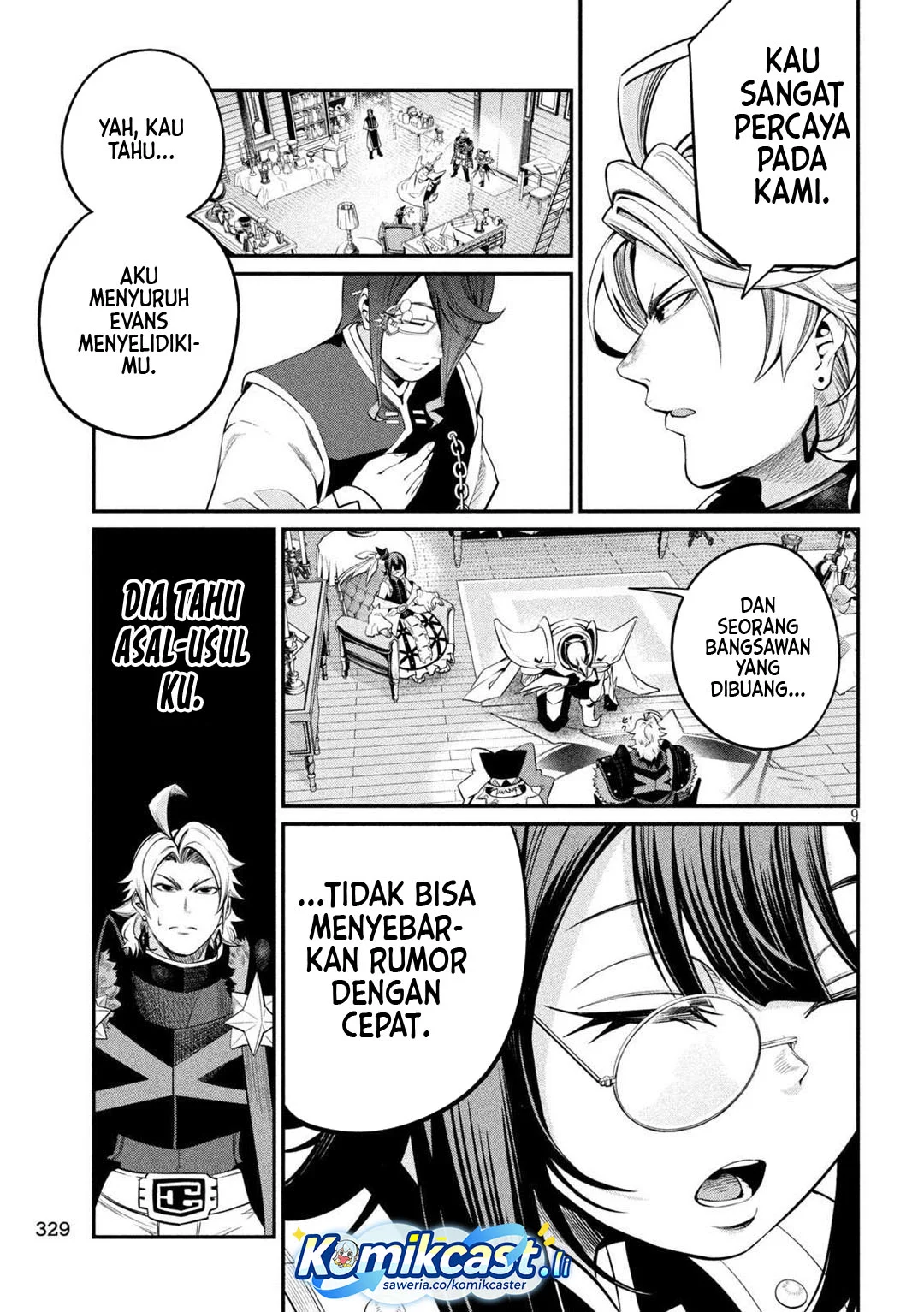 Tsuihou Sareta Tenshou Juu Kishi wa Game Chishiki de Musou Suru Chapter 127 - halaman 9